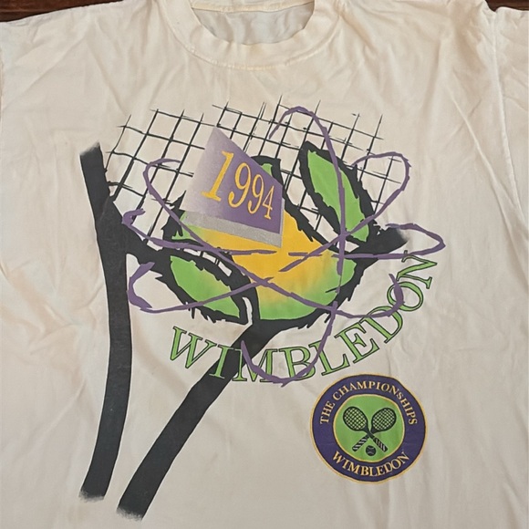 Wimbledon 1994 Graphic Tee Large - Picture 8 of 13